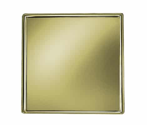 Square Gold Pin