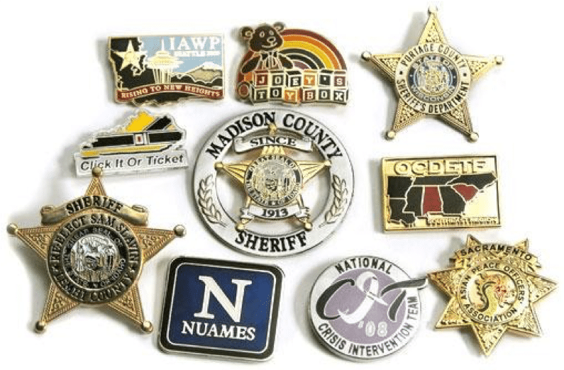 Different Styles with Different Back-faces, Lapel Pins