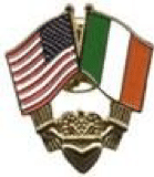 Irish Flag Pin Cutouts Example