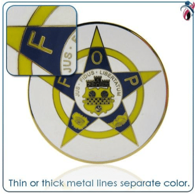Metal Lines Separate Color