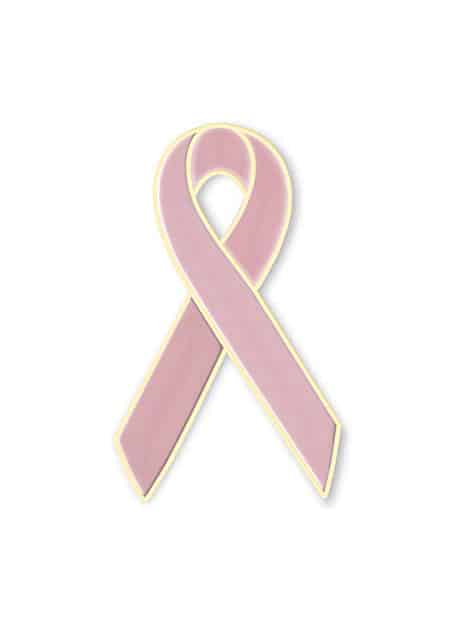 PINK Breast Cancer Awareness Ribbon Lapel Pin